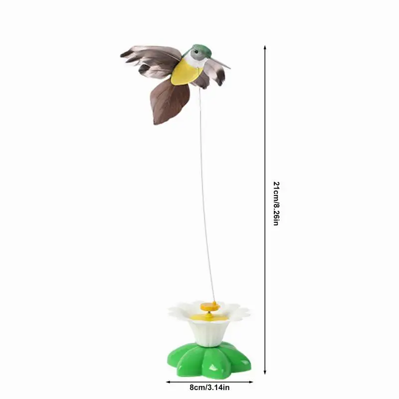 Automatic Electric Rotating Cat Toy Colorful Bird Animal Shape Plastic Funny Pet Dog Kitten Interactive Toys Pet Toys - Image 7