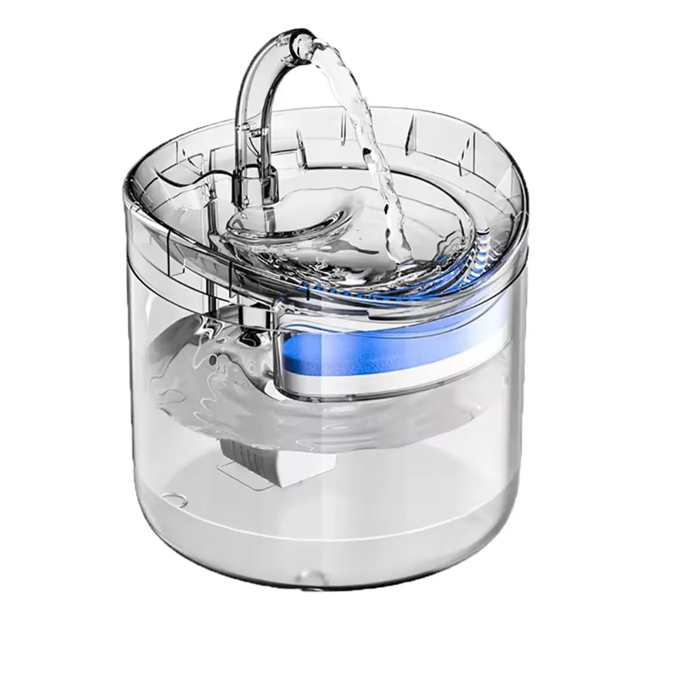 Cat Water Feeder Automation Sensor Faucet Fountain Food Grade Transparent Plastic Dog Water Dispenser For Cat Pet Sensor Drinker - Image 5