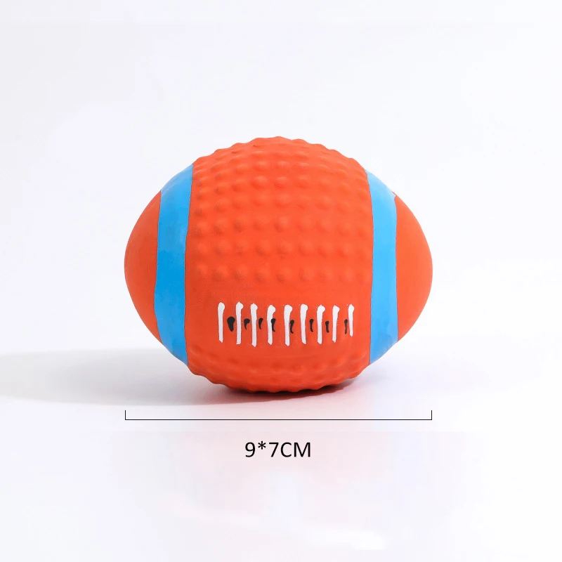 Squeaky Dog Toy Chew Rubber Balls Toy for Small Large Dogs Puppy Interactive Durable Dog Toy Pet Training Dog Accessories - Image 3